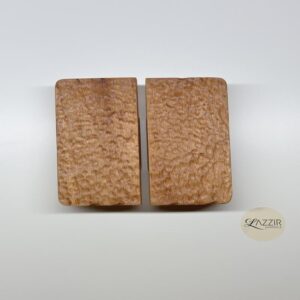 Ahşap Dokulu Kare Kulp (14 cm x 14cm)