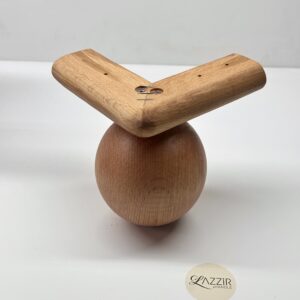 L koltuk ayağı top model 13 cm